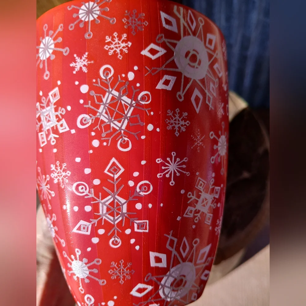 Starbucks festive red